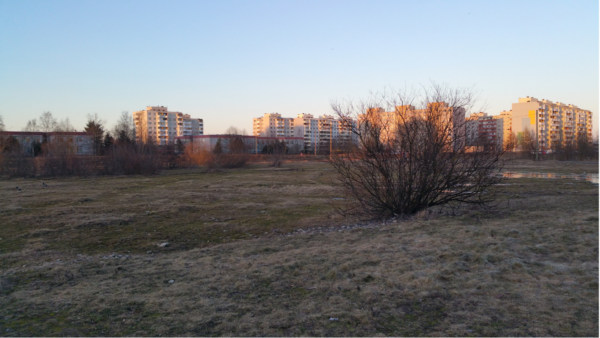 Так выглядит будущий парк Прийсле на сегодняшний день. Автор фото: Vitali Faktulin.